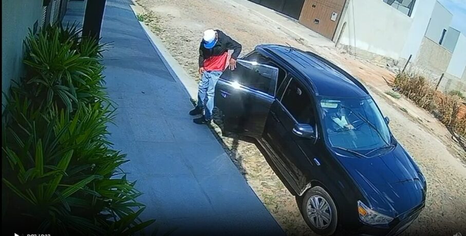 Vídeo: bandidos se passam por entregadores da Shopee e assaltam casa