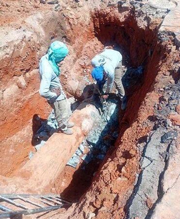 Rua Belo Horizonte, bairro Morro do Sol, está interditada por tempo indeterminado