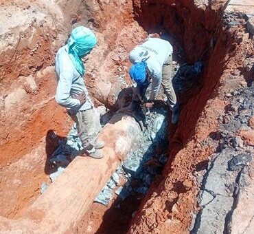Rua Belo Horizonte, bairro Morro do Sol, está interditada por tempo indeterminado