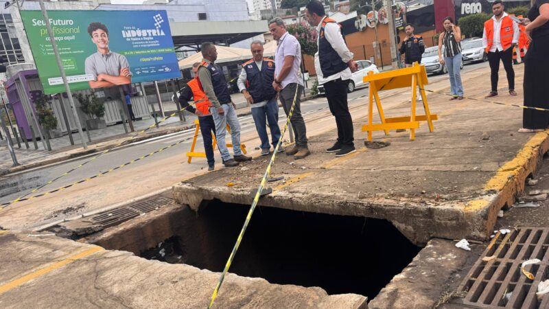 Prefeitura realiza inspeção e reparos na “Jove Soares” após as chuvas deste domingo, 2