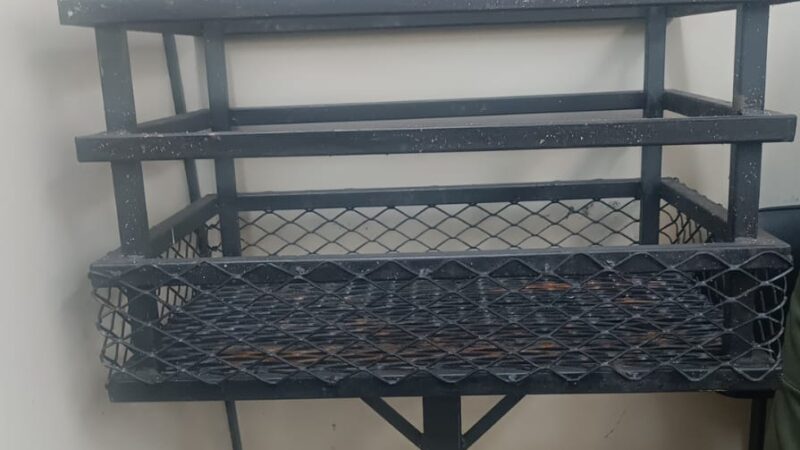 Vídeo: lixeira furtada no bairro Tropical é encontrada no bairro de Lourdes com suspeito de receptação