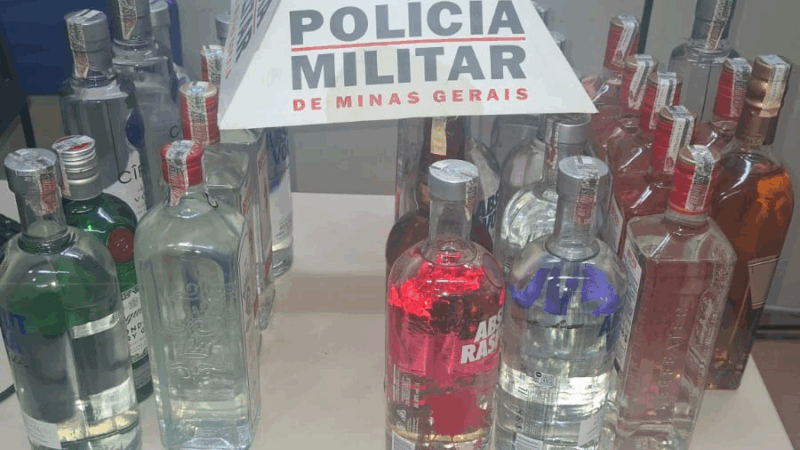 Operação policial investiga comércios de bebidas suspeitas de falsificação e adulteração