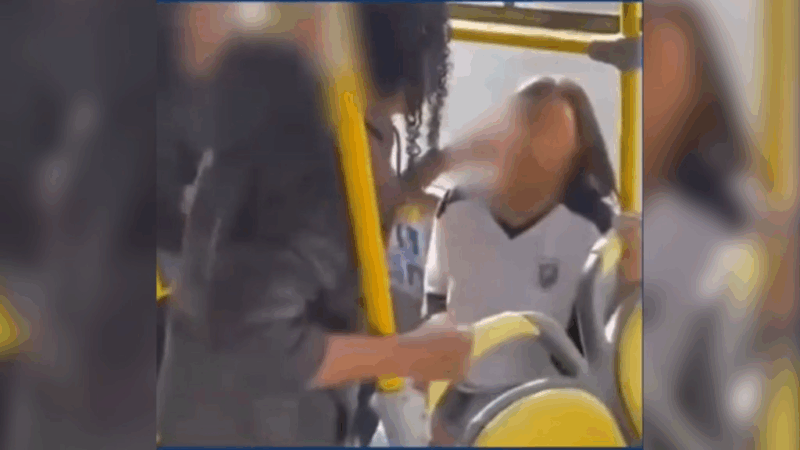 Vídeo: adolescente é brutalmente atacada dentro de ônibus coletivo por colegas em Formiga