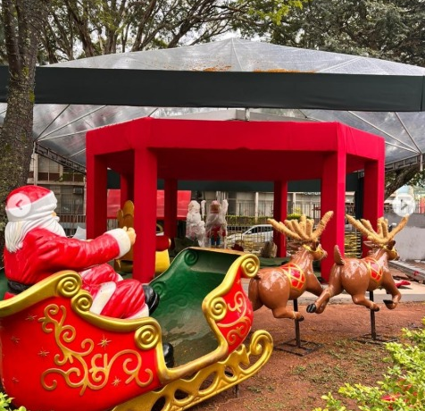 Acendimento das luzes natalinas na Praça da Matriz será nesta sexta-feira, 14