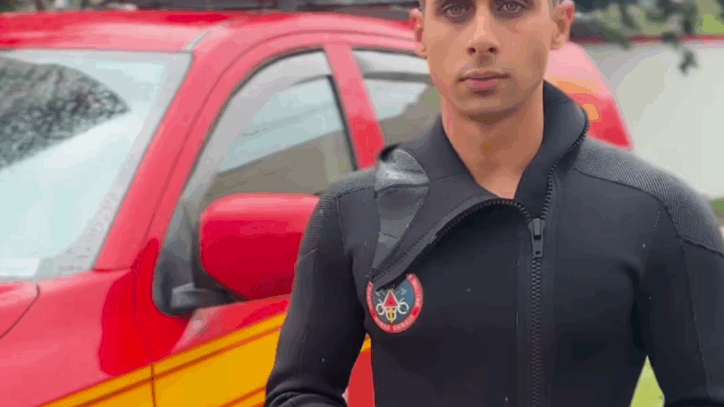 Vídeo: bombeiros localizam corpo de homem que estava desaparecido em lagoa de Nova Serrana