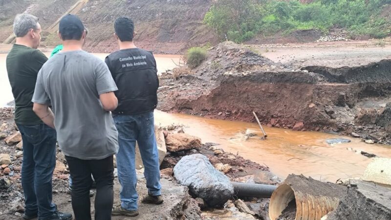 Vídeo: sete anos depois de Brumadinho, estrutura da Vale em Congonhas se rompe