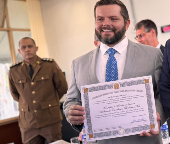 Presidente do Legislativo itaunense declara vacância do cargo de vice-prefeito