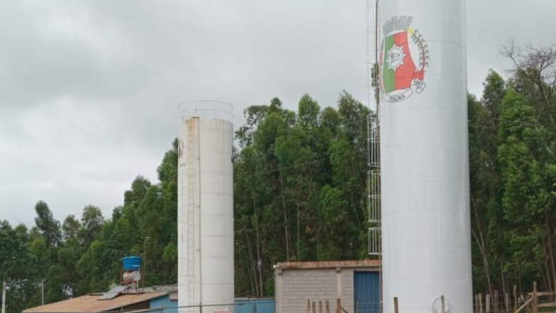 SAAE finaliza obra do novo reservatório de água da Cachoeirinha que já está funcionando