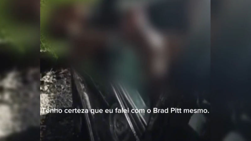 Vídeo: mulher explica para a Polícia que ela e Brad Pitt iam se casar