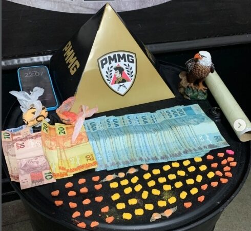 Denúncia de tráfico de drogas leva à prisão de suspeito e apreensão de ecstasy