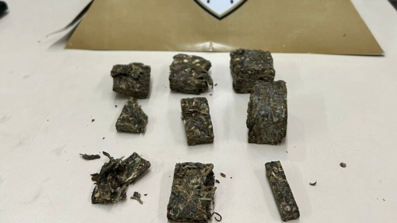 Furta em loja, ameaça lojistas e acaba preso também por tráfico de drogas