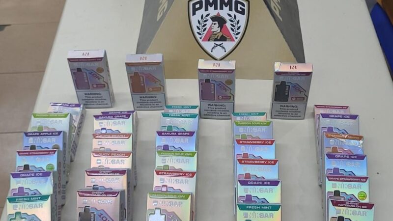 Homem é preso por contrabando de cigarros eletrônicos em Itaúna