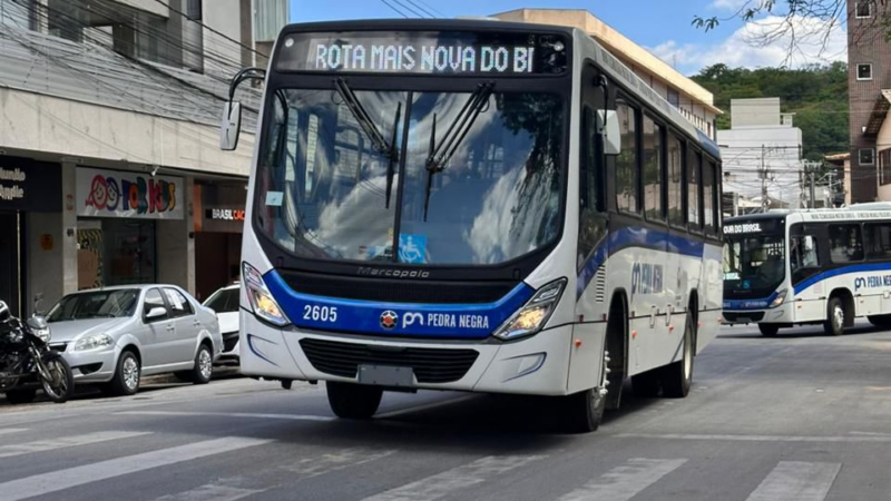 Viação Pedra Negra faz alterações em horário e itinerário do transporte público