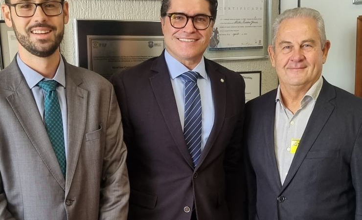 Vereador e provedor do HMG buscam recursos em Brasília para a Casa de Caridade