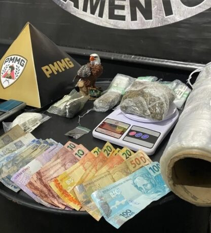 Três pessoas são presas no bairro Pio XII por suspeita de tráfico de drogas