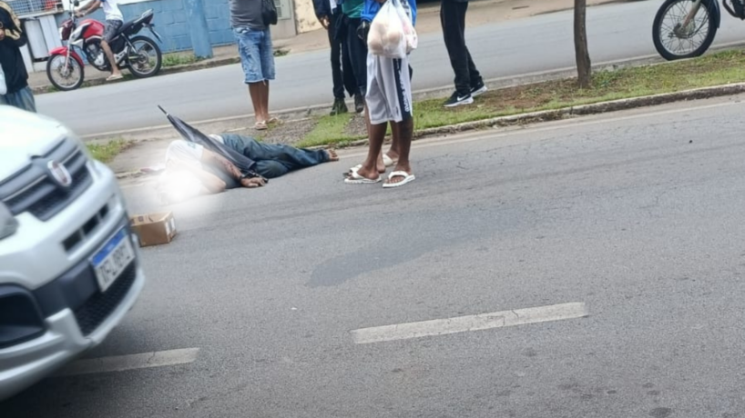 Idoso morre atropelado por motociclista na avenida Manoel da Custódia