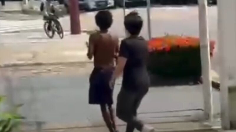 Vídeo: estudante usa arma de choque em morador de rua em “verdade ou desafio”