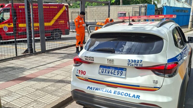 Estudantes de escola do bairro Padre Eustáquio brigam e uma delas fica ferida por uma faca