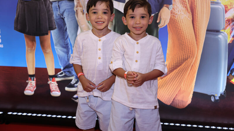 Filme “Um Pai em Apuros”, que estreia dia 23 de abril, tem duas crianças itaunenses no elenco