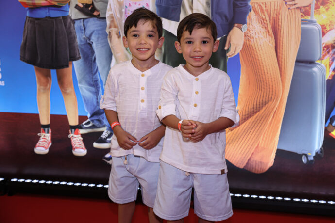 Filme “Um Pai em Apuros”, que estreia dia 23 de abril, tem duas crianças itaunenses no elenco