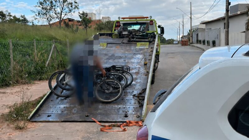 Bicicletas motorizadas são apreendidas por causa de perturbação do sossego