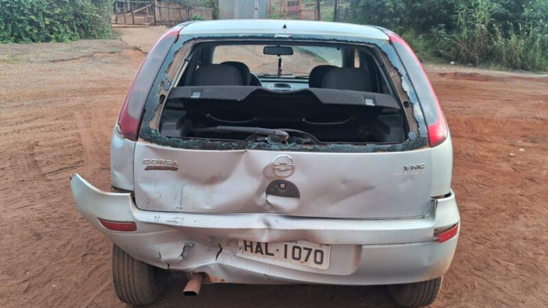 Colisão traseira na rodovia MG 431 deixa uma pessoa ferida sem gravidade