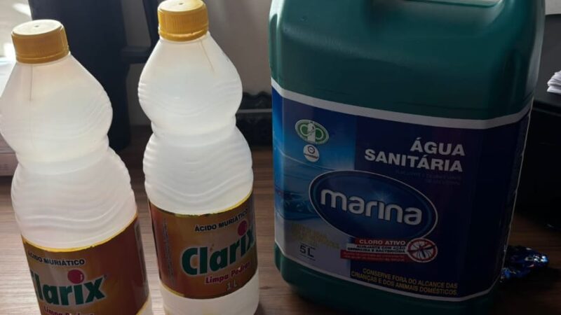 Mistura de produtos químicos na limpeza causa perigosa intoxicação em uma mulher em Itaúna