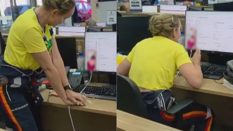 Vídeo: médica tenta salvar torcedor que passou mal durante jogo do Brasil por chamada de vídeo