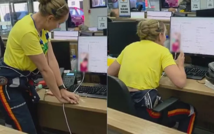 Vídeo: médica tenta salvar torcedor que passou mal durante jogo do Brasil por chamada de vídeo
