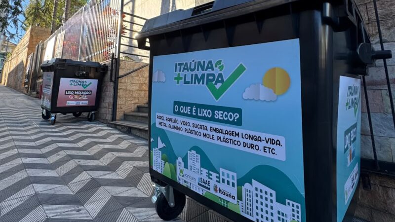 Coleta seletiva em Itaúna é relançada, mas serviço ainda tem muitas falhas
