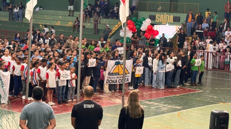 Estão abertos os Jogos Estudantis de Itaúna, a maior competição escolar da cidade