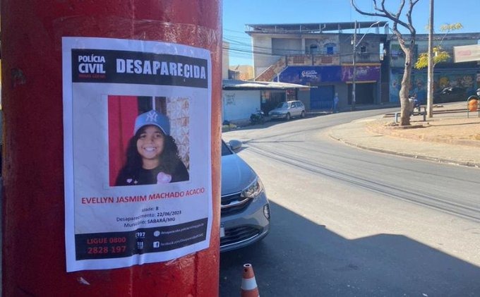 Vídeo: PCMG conclui que Evellyn Jasmim, de 8 anos, foi morta a mando do pai para não denunciar criminosos