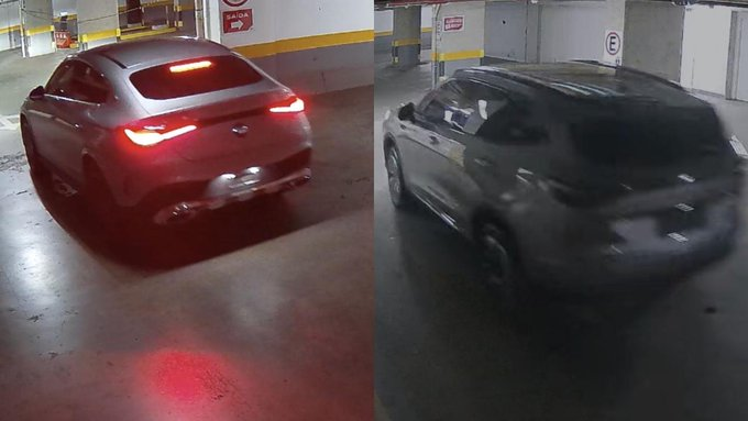 Vídeo: Polícia recupera cinco dos seis carros de luxo furtados em agência em BH