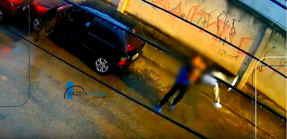 Vídeo: câmeras flagram jovem de 19 anos sendo espancado após briga de trânsito em Contagem