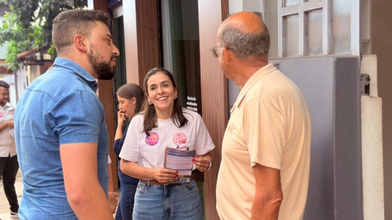 Lohanna cumpre agenda em Itaúna neste sábado e reforça proximidade com a população