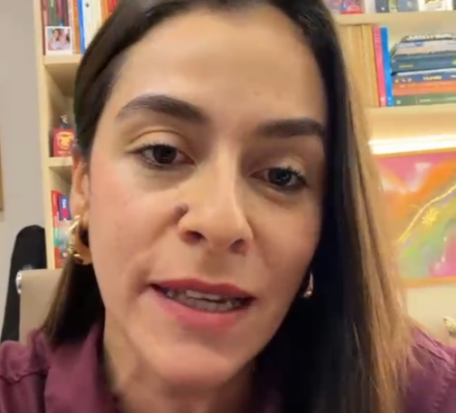 Vídeo: Lohanna fala sobre a suspeita de Flávio Bolsonaro sobre o número de votos durante a prorrogação da votação